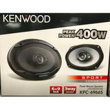 Bocinas Kenwood KFC-6966S 400 Watts 6x9 Pulgadas 4 Ohms - Audioshop México lo mejor en Car Audio en México -  JVC