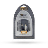Cable RCA DB Link SX1.5 1.5 pies 45 cm chapado en oro cobre 100% libre de oxígeno Strandworx