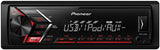 Autoestéreo 1 DIN Pioneer MVH-S105UI Android iPod/iPhone USB AUX RCA Carátula Desmontable - Audioshop México lo mejor en Car Audio en México -  Pioneer