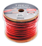 Rollo de Cable de Corriente Calibre 4 Treo TR-PC420R 20 Metros 100% Cobre