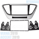 Frente Base Autoestéreo 2 DIN HF Audio HF-0926DD Hyundai Verna y Accent Modelo 2019