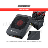 Subwoofer Amplificado Plano Nakamichi NBF10.0A 1500 Watts 10 Pulgadas 2 Ohms con Controlador de Bajo - Audioshop México lo mejor en Car Audio en México -  Nakamichi