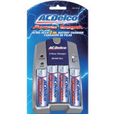 Cargador de Baterías AA/AAA AcDelco AC7-13 recargable con 4 pilas - Audioshop México lo mejor en Car Audio en México -  AcDelco