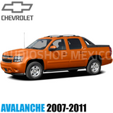 Base Frente Autoestéreo 1 y 2 DIN HF Audio HF-0450 Chevrolet Avalanche 2007-2011 - Audioshop México lo mejor en Car Audio en México -  HF Audio