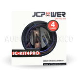 Kit De Instalacion Calibre 4 JC Power JC-KIT4PRO 17 Pies 5.18 metros Porta Fusible AFS - Audioshop México lo mejor en Car Audio en México -  JC Power