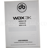 Subwoofer de Competencia DB Drive WDX6.5 3K 600 Watts 6 ... - Audioshop México lo mejor en Car Audio en México -  DB Drive