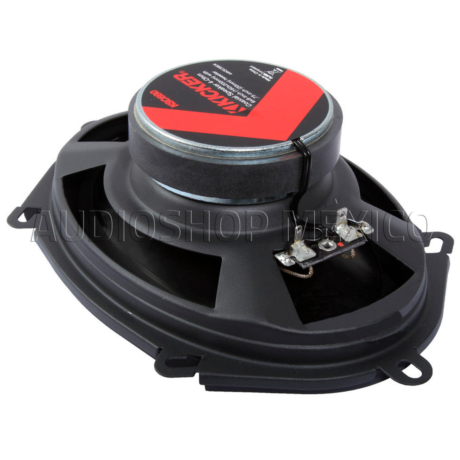 KSC680 6x8" (160x200mm) Coaxial Speakers | Kicker Audio