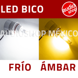 Focos Led Vision S2 Dual LEDBICO Bicolor Dual Blanco Amarillo Altas Y Bajas - Audioshop México lo mejor en Car Audio en México -  Led Vision S2 Dual