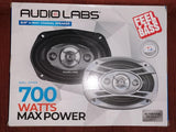 Bocinas Coaxiales Audio Labs ADL-SP69 350 Watts 6x9 Pulgadas 4 Ohms 70 Watts RMS 4 Vías - Audioshop México lo mejor en Car Audio en México -  Audio Labs