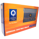 Amplificador Monoblock Quantum Audio QRM5000.1 5000 Watts Clase D 1 Ohm con control de bajos - Audioshop México lo mejor en Car Audio en México -  Quantum Audio