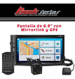 Estéreo 2 DIN Rock Series RKS-2400MLGPS 6.9" Touch Mirror Link Google Assistant GPS - Audioshop México lo mejor en Car Audio en México -  Rock Series