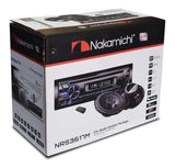 Autoestéreo 1 DIN + Bocinas 6.5" Nakamichi NRS3617M Bluetooth USB DVD FM 4 Ohms - Audioshop México lo mejor en Car Audio en México -  Nakamichi