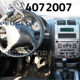 Frente Base Autoestéreo 1 DIN HF Audio HF-0265 Peugeot 407 2007-2009 - Audioshop México lo mejor en Car Audio en México -  HF Audio