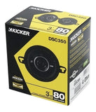 Bocinas Coaxiales Kicker DSC3504 80 Watts 3.5 Pulgadas 4 Ohms - Audioshop México lo mejor en Car Audio en México -  Kicker