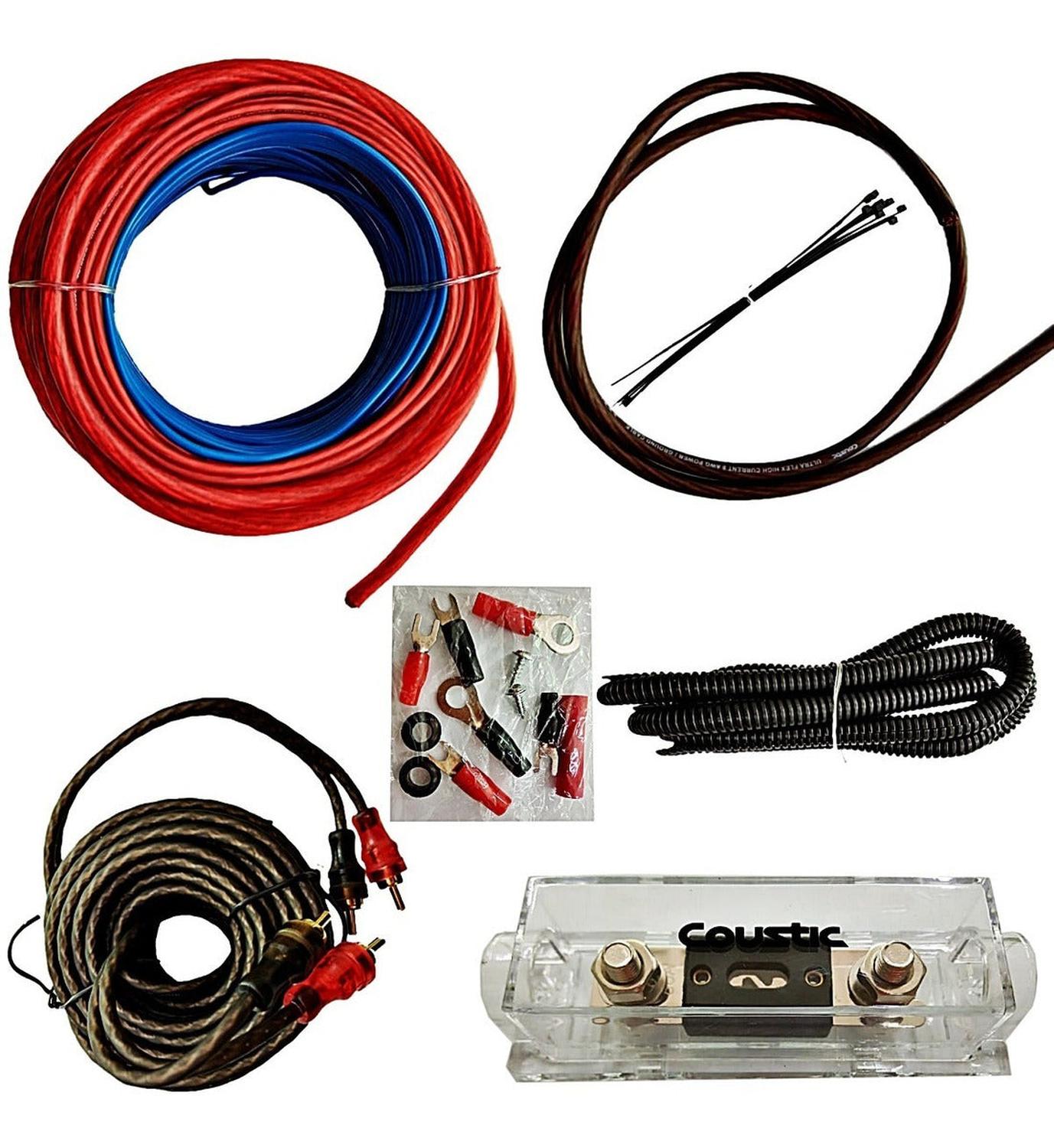 Kit de Cableado para Instalación de Amplificador Coustic CO-KIT8