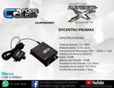 Epicentro Carbon Audio CA-EP00030PX 13.5 V Bluetooth Opcional - Audioshop México lo mejor en Car Audio en México -  Carbon Audio