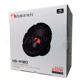 Subwoofer Doble Bobina Nakamichi NS-W10D 650 Watts 10 Pulgadas 4 Ohms - Audioshop México lo mejor en Car Audio en México -  Nakamichi