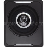 Subwoofer Amplificado Súper Compacto Plano HF-AMP800 300 Watts 8 Pulgadas Clase AB - Audioshop México lo mejor en Car Audio en México -  HF Audio