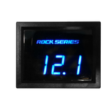 Voltímetro Digital Rectangular Rock Series DV300 Pantalla Digital Azul - Audioshop México lo mejor en Car Audio en México -  Rock Series