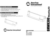 Frente Base Autoestéreo 1 DIN American International BMWK300 BMW 3 Series 1997-2005 - Audioshop México lo mejor en Car Audio en México -  American International