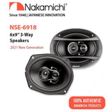 Bocinas Coaxiales Full-Range Nakamichi NSE6918 260/40W Max 6×9 Pulgadas 4 Ohms 3 Vías - Audioshop México lo mejor en Car Audio en México -  Nakamichi