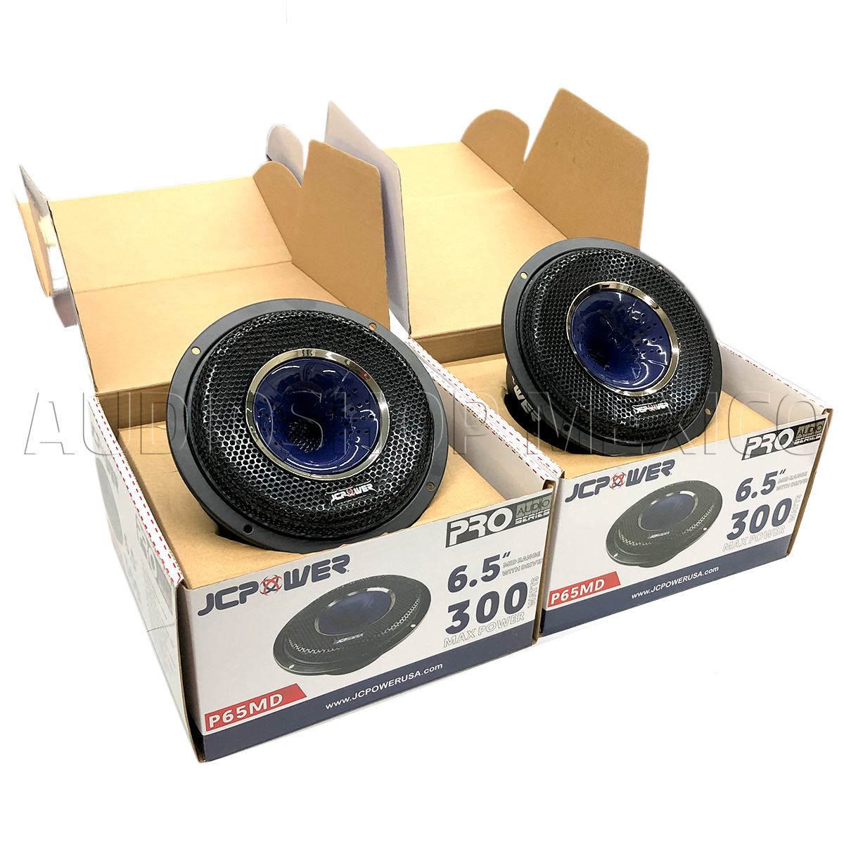 Jc Power Rps65m Medios Rangos + Driver JC Power P65MD 300 Watts 6.5 Pulgadas 4 Ohms 15 ...