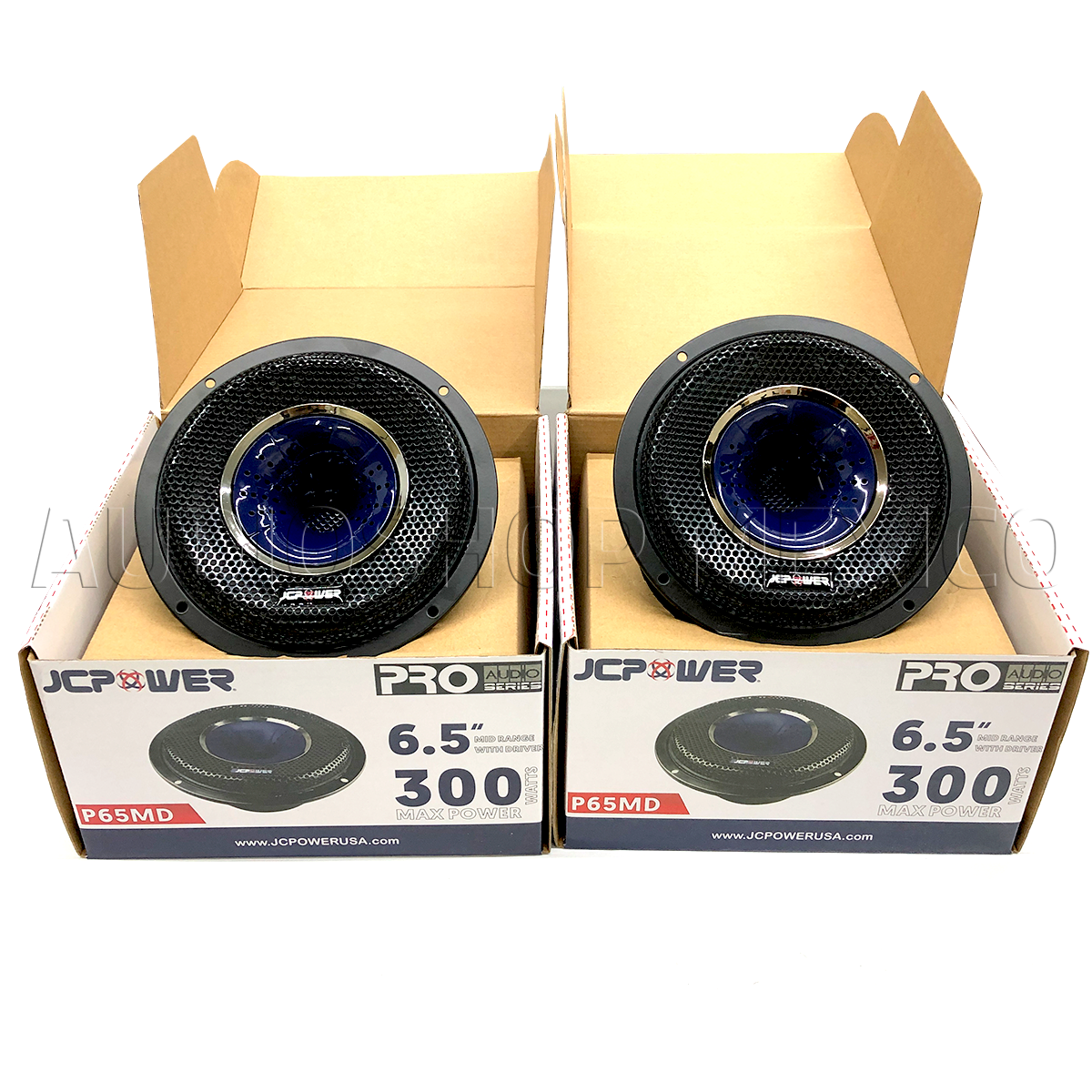 Jc Power Rps65m Medios Rangos + Driver JC Power P65MD 300 Watts 6.5 Pulgadas 4 Ohms 15 ...