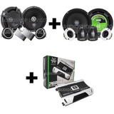 Set De Medios Atomic Audio Titanium65sq + Proton65pro + Amplificador Krypton4 - Audioshop México lo mejor en Car Audio en México -  Atomic Audio